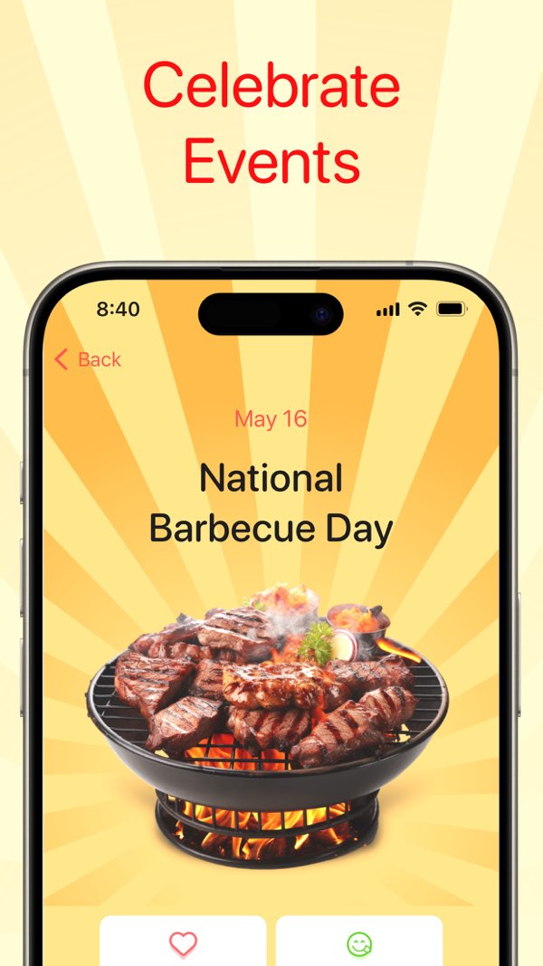 Food Holidays Calendar — screenshot 2