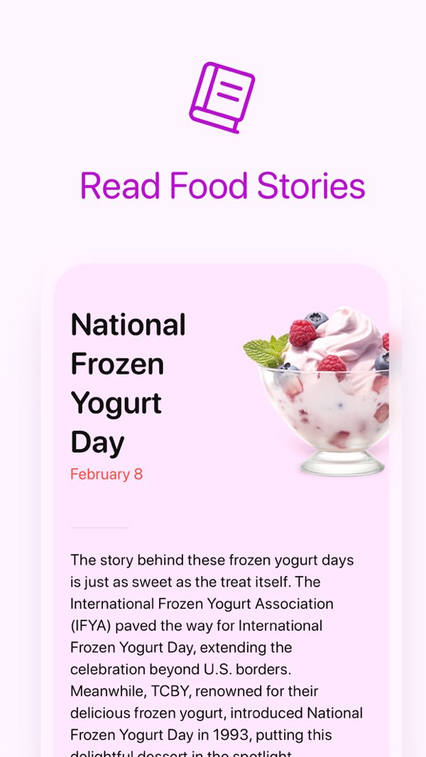 Food Holidays Calendar — screenshot 4