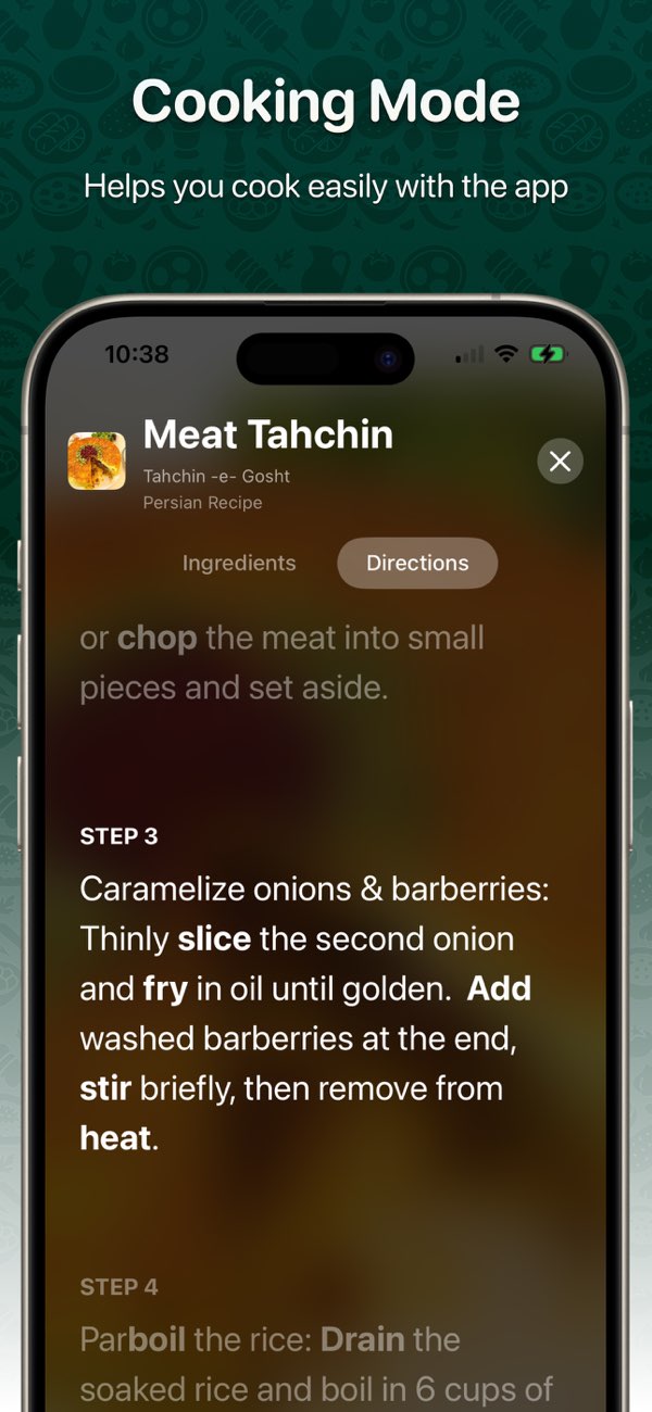 Persian Cooking Recipes — screenshot 3